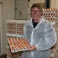 <em class="placeholder">Olivier Le Gal, installé à Moustoir-Ac dans le Morbihan : « En traitant les œufs des lots plus compliqués, la casserie nous ai
