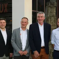 Christophe Viaud, filière poulet, Christian Perrot, filière dinde-canard-réformes, Laurent Girard, directeur de SBV, Maël Tang