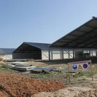 Construction d'un bâtiment avicole neuf