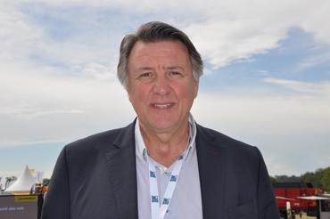 Frédéric Bondoux, président de Profield Events, société organisatrice du salon de l’herbe et des fourrages.