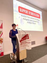 Virginie Crespy, secrétaire générale JA43