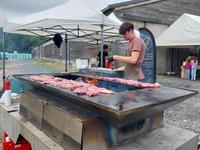 Une viande issue du troupeau Salers du Gaec a été servie aux 150 convives.