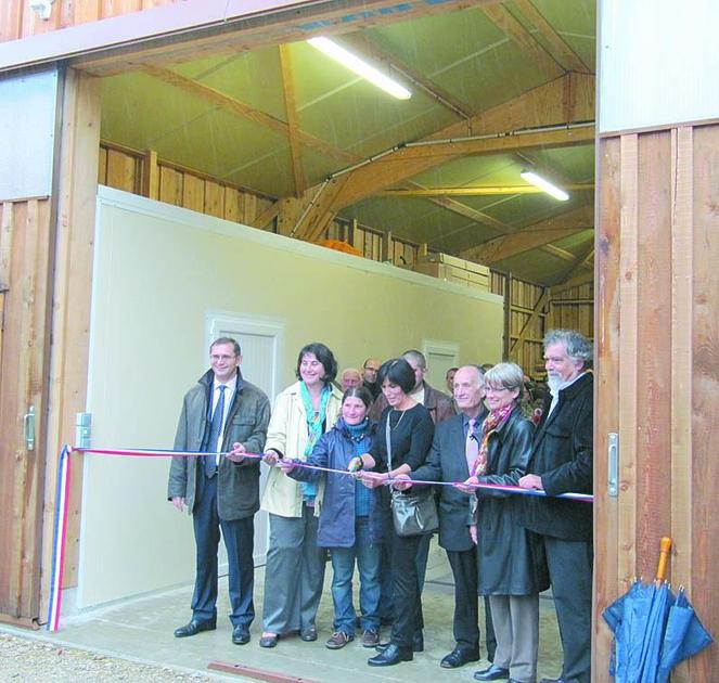 Montbrun Ferme De Reconquête Un Bâtiment Agricole Inauguré Agriculture Massif Central Pamac 5013