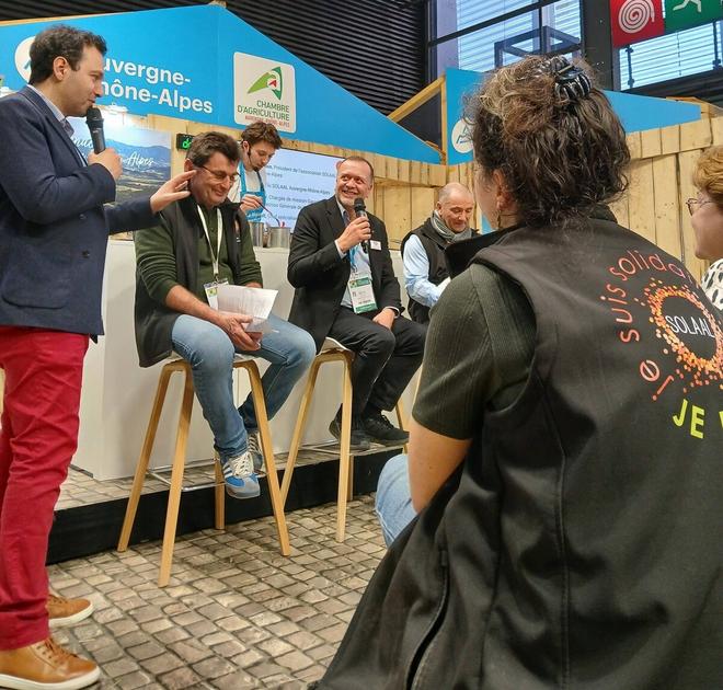 Opération anti-gaspi au Salon de l'Agriculture avec le chef Jean Covillault et Solaal Auvergne-Rhône-Alpes