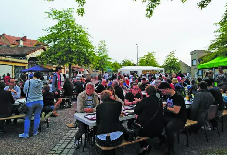 Plus de 300 repas ont été servis, au cours de ce 1er MPP de l’année.