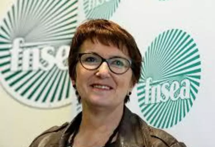 Christiane Lambert, présidente de la FNSEA