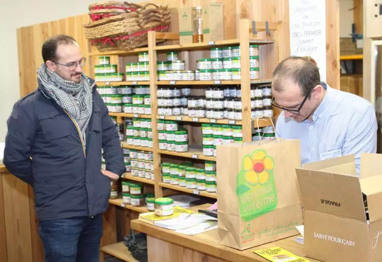 Visite de l’exploitation Farjaud.