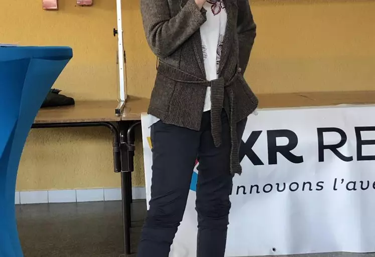 Sophie Marçot est intervenue à l’occasion de l’assemblée générale de XR Repro.