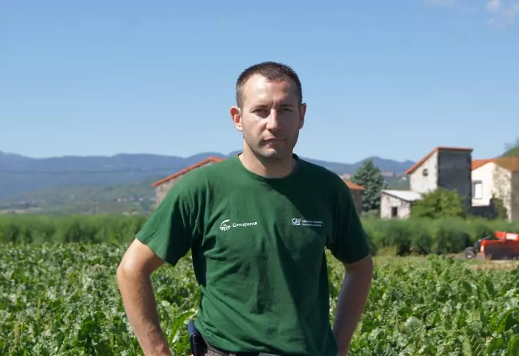 Baptiste Arnaud, 1er Vice-président de la Chambre d'agriculture du Puy-de-Dôme