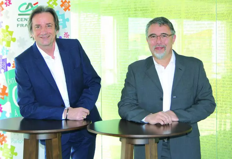 Jean-Christophe Kiren et Jean-François Giraud ambitionnent d’atteindre l’excellence dans leurs relations avec leurs sociétaires et leurs clients.