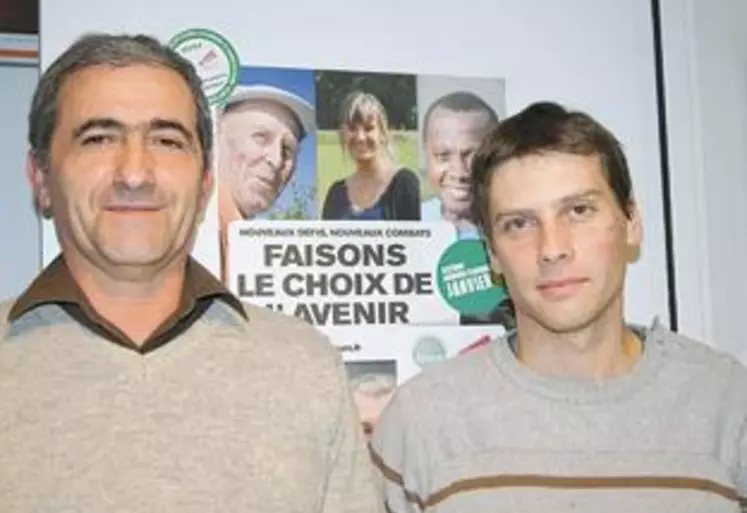 Claude Raynaud et Patrick Levet