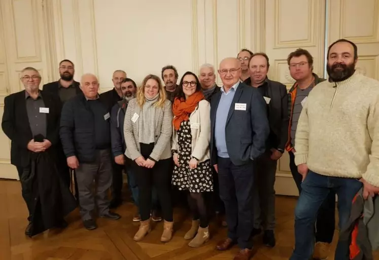 La délégation de la Nouvelle-Aquitaine au congrès le FNB à Metz.