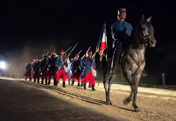 La mise en scène nécessite cette année 450 acteurs bénévoles.