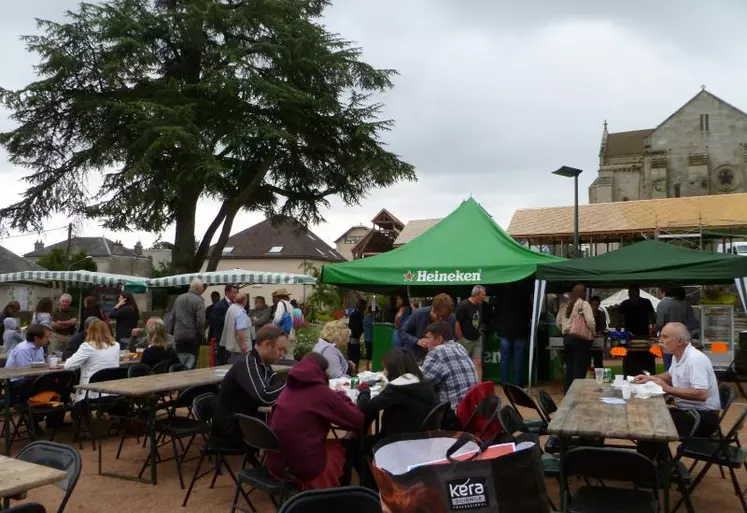 Le marché de la Souterraine a eu lieu le 7 juillet dernier.