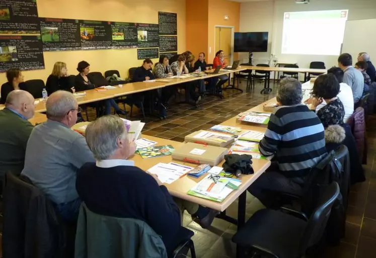 L’ensemble des partenaires été réunis aux Vaseix.