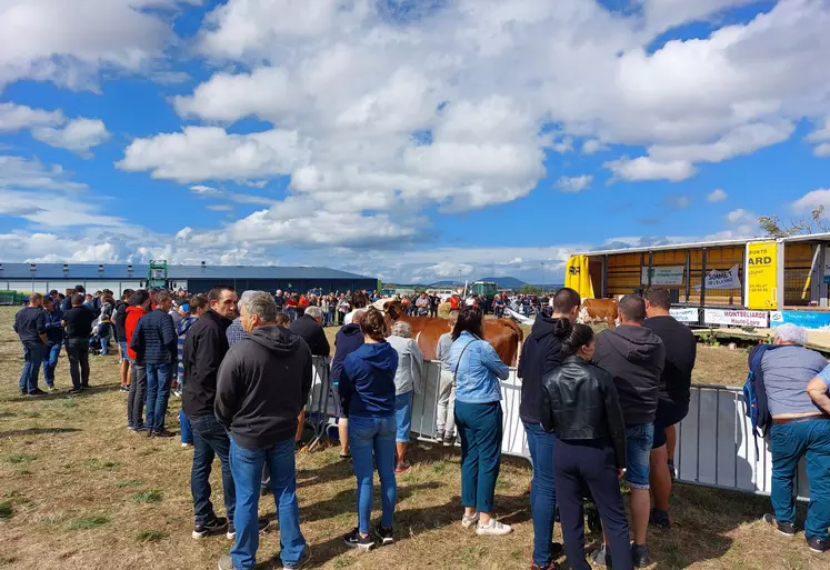 Le public est venu en nombre ce samedi à Chaspuzac.