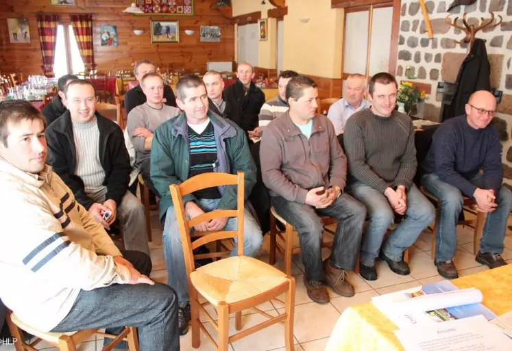 Le groupement des EDT43 s’est réuni le 15 février au Bouchet St Nicolas à la ferme-auberge l’Arrestadou.