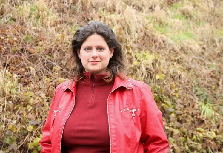 A Félines, Marie-Valentine de la Mensbruge, jeune agricultrice dynamique se présente aux élections MSA.
