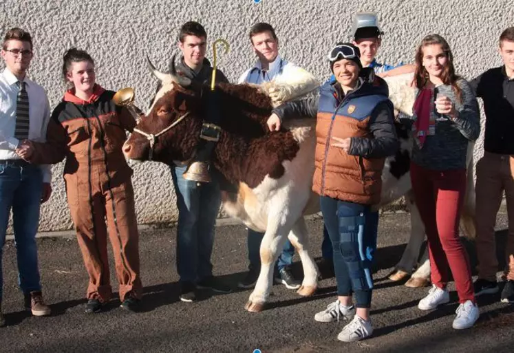 Une des épreuves du concours prévoit la réalisation d’un blog. Cette photo est extraite du blog des jeunes de Bonnefont.