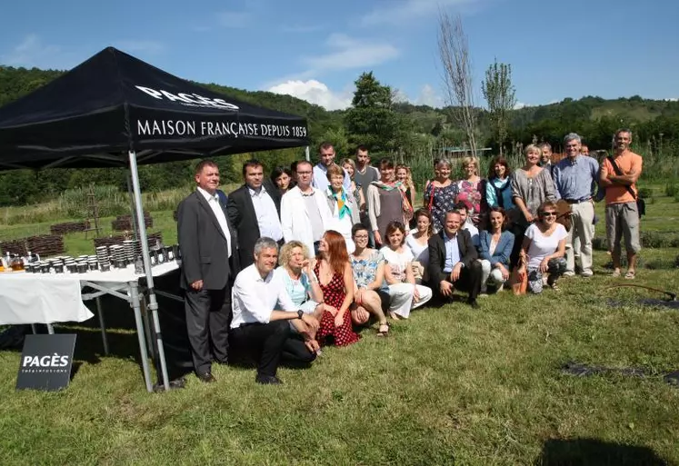 La présentation du salon-expo a eu lieu le 22 juin dans le jardin botanique de la société Pagès.