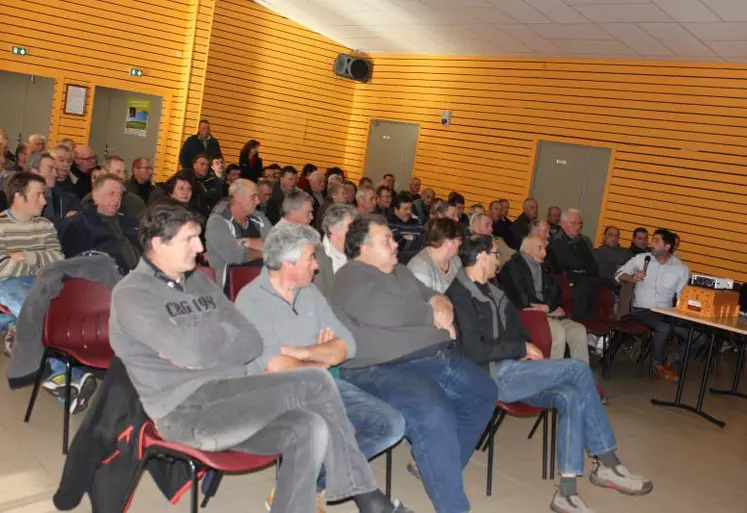 Les producteurs de Lentilles Vertes du Puy étaient nombreux à l’assemblée générale de leur groupement.