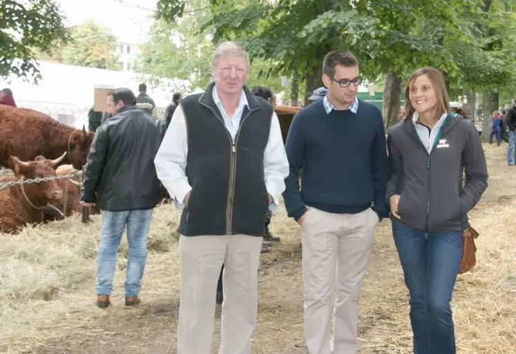 Anglais et Espagnols, entre autres, honorent chaque année de leur présence le National salers.