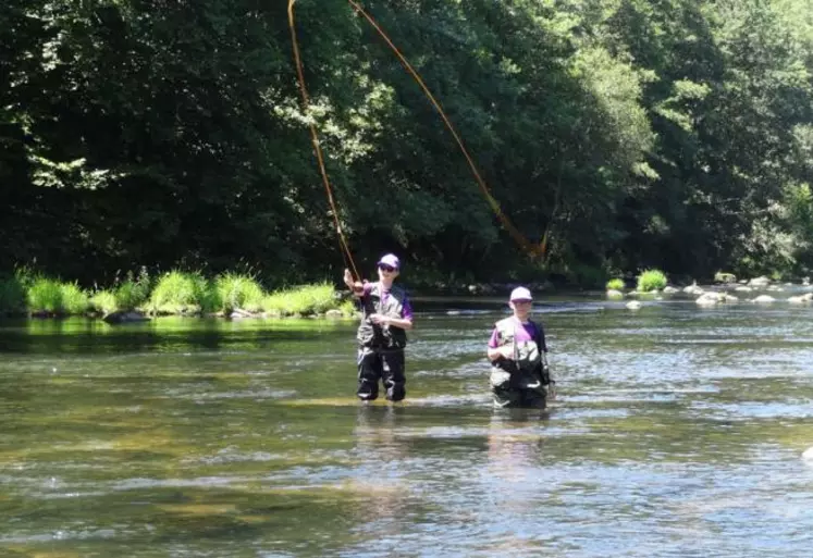 Chaque année, ce sont près de 13 000 cartes de pêche qui sont enregistrées dans le Cantal.