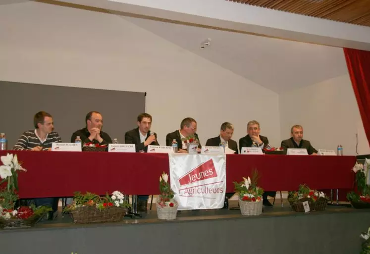 L'assemblée générale s'est tenue en présence de Ludovic Rouvière, secrétaire national JA.