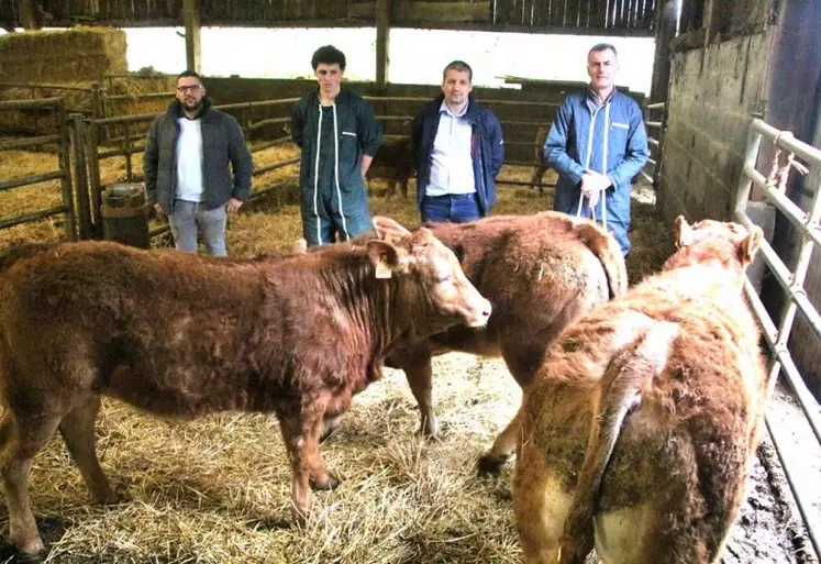 Le Gaec Monteil fait confiance depuis toujours à Biovie pour livrer ses veaux bio et peut compter désormais sur l’appui technique d’EPV. 