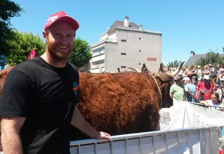 Jack McPhee se plaît dans le Cantal. Au-delà du rugby, le Néo-Zélandais aime aussi la nature et la tranquillité.