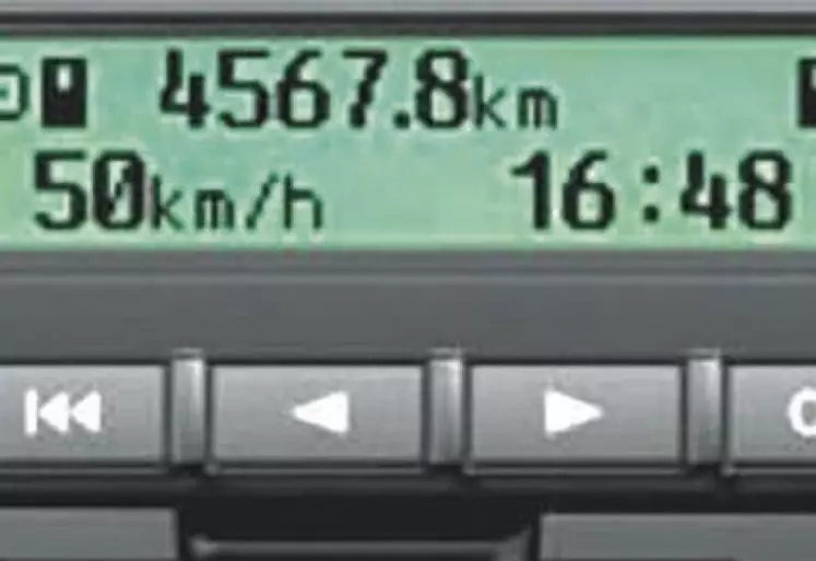 Le chronotachygraphe numérique est un appareil électronique enregistreur de vitesse, de temps de conduite et d’activités.