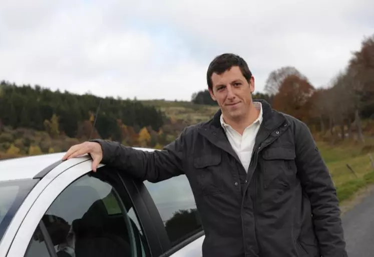 Maxime Colomb, technicien à la chambre d’agriculture de Lozère, conseiller spécialisé en agriculture biologique.