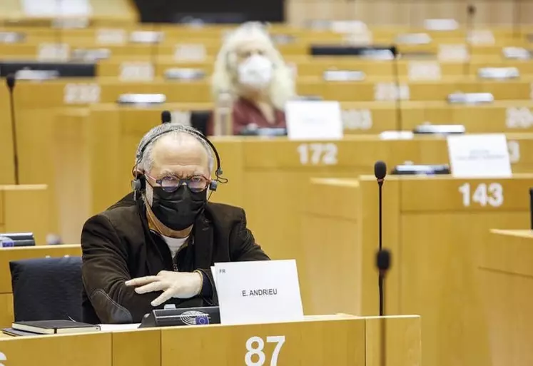 Éric Andrieu, négociateur parlementaire sur le dossier de l’OCM unique.