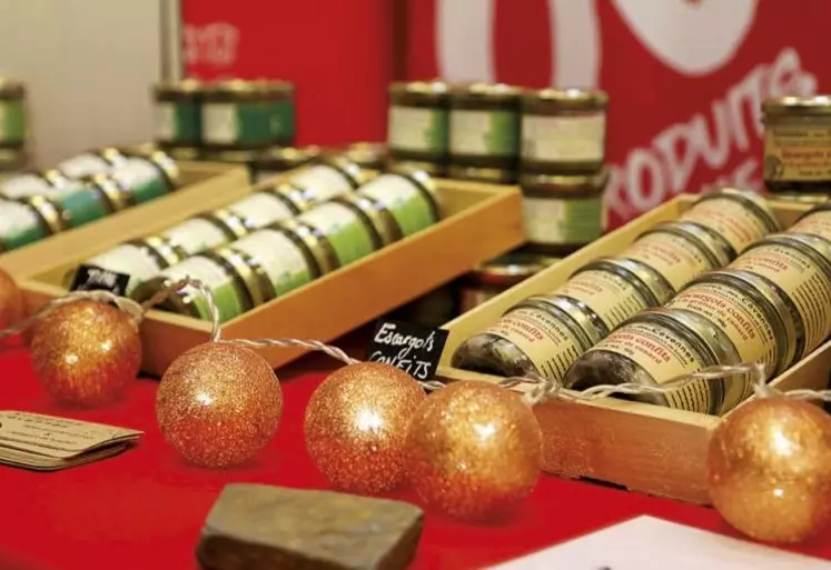 Jeudi 15 décembre, la Maison de ma région à Mende, a organisé son premier marché de noël avec des producteurs Sud de France.