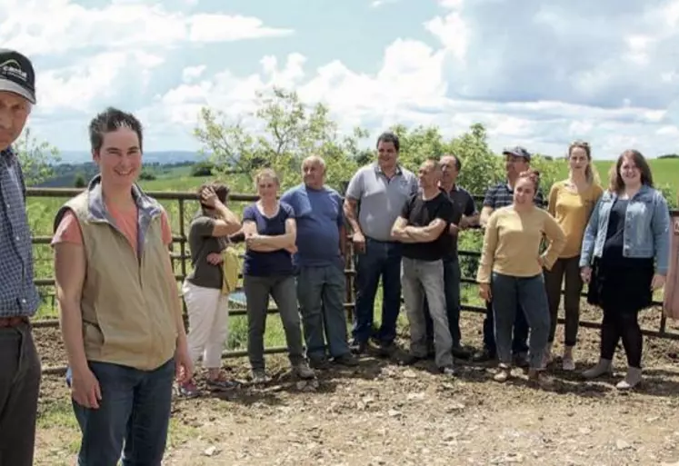 Bernard Ginalhac et Estelle Delarue ont expliqué comment préserver l’environnement sert la trésorerie de l’exploitation.