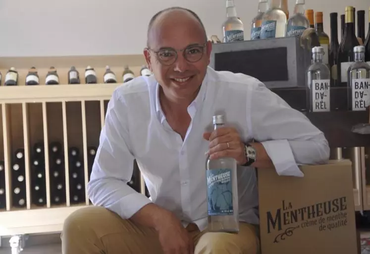 Le restaurateur Lionel Albano s’est lancé dans une nouvelle aventure, en créant la Mentheuse, labellisée Sud de France.