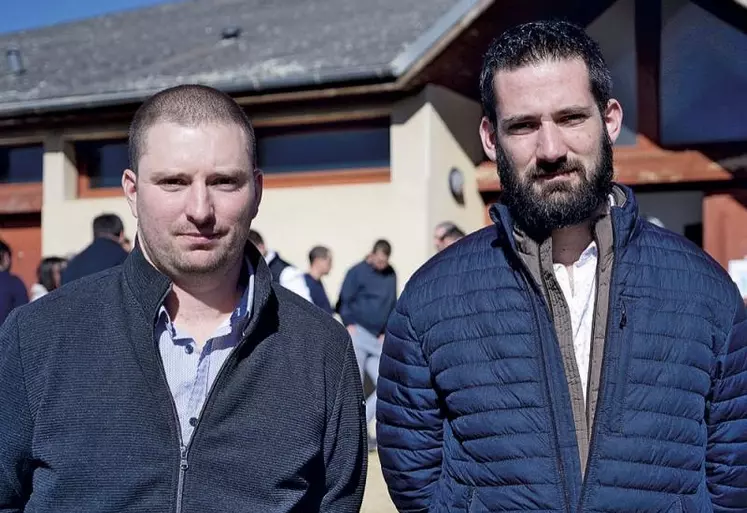 Hervé Boudon et Vincent Bonnet.