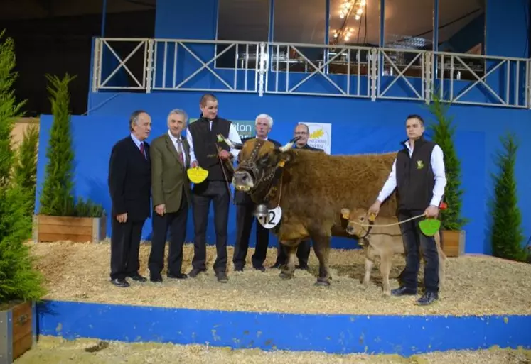 Usange du Gaec Brunel remporte le 1er Prix des Aubrac