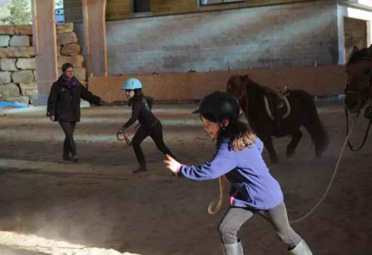 L’équitation éthologique, basée sur l’étude du comportement animal, est une approche du cheval «plus naturelle» et qui nécessite avant tout de passer davantage de temps avec l’animal.