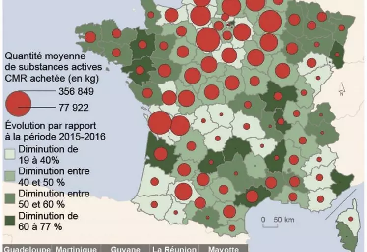 Alors que le plan de réduction des pesticides marque le pas à l'échelle nationale, la Lozère est l'un des départements de France avec la plus faible utilisation de produits phytosanitaires. Un résultat lié à sa géographie de montagne mais aussi aux pratiques agricoles mises en oeuvre sur le territoire.