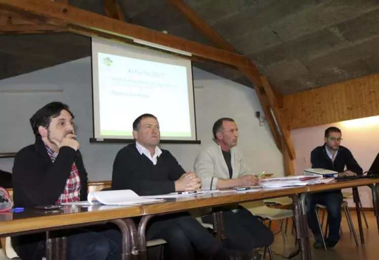 L’assemblée générale s’est tenue en présence de Yves Chassany, président de Union Aubrac.