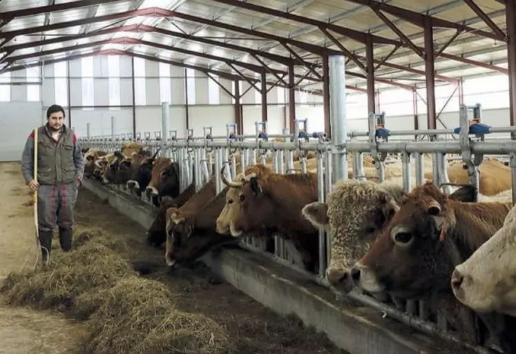 Les associés du Gaec d’Aubigeyres, Régis et Pierre-Louis Trocellier, ont bénéficié du service « de l’idée au permis de construire » proposé par la chambre d’agriculture pour leur nouveau bâtiment.