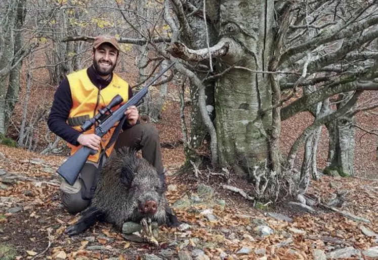 Entré dans le monde de la chasse depuis deux ans à peine, Clément Fort s’est découvert une passion.