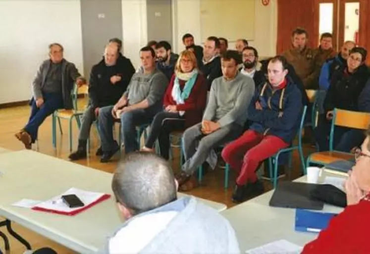 Le collège producteurs de l'ODG Bleu des causses était réuni en assemblée générale vendredi 3 février à Laissac.