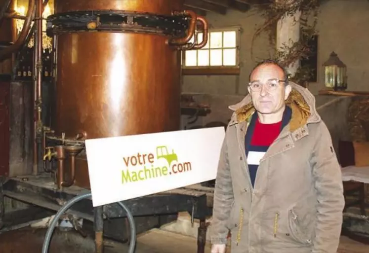 Producteur d'armagnac et de maïs semence, cumiste convaincu et initiateur de la plateforme votremachine.com, il n'aime rien de plus que de travailler en partenariat avec d'autres agriculteurs.