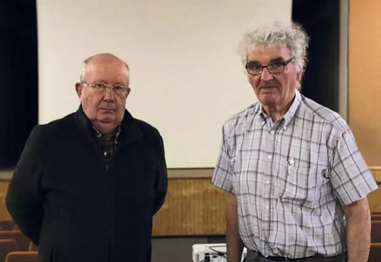 Jean Bouchet et Gaby Roussel, co-présidents d’Apistoria.