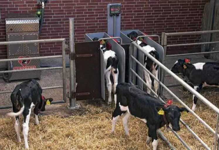 La distribution automatique permet de mieux gérer les rations.