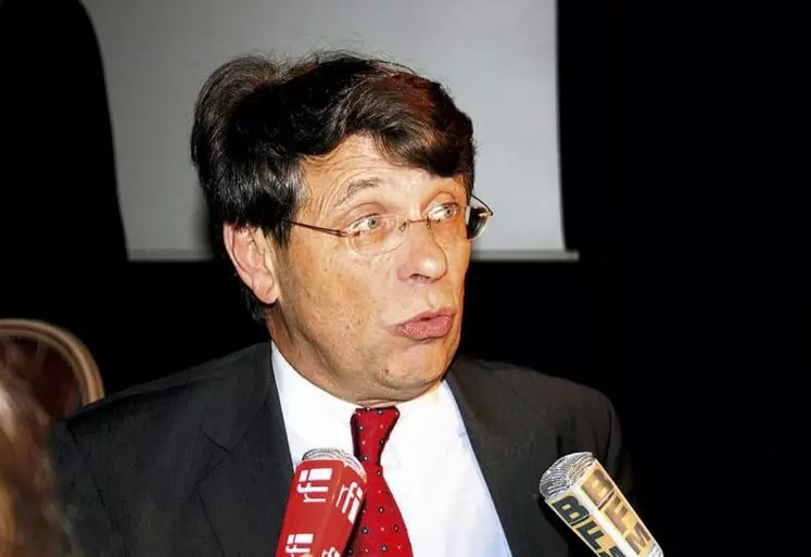 Philippe Chalmin,  président de l'OPFM.