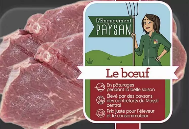 La coopérative Unicor a lancé, à l'occasion du Sommet de l'élevage, la première marque nationale de viande éthique en boeuf, veau et agneau, qu'elle compte bien installer durablement dans les GMS. L'Engagement paysan, c'est son nom, entend valoriser la viande des adhérents de la coopérative en répondant aux attentes sociétales en matière de qualité, traçabilité, durabilité et équité.