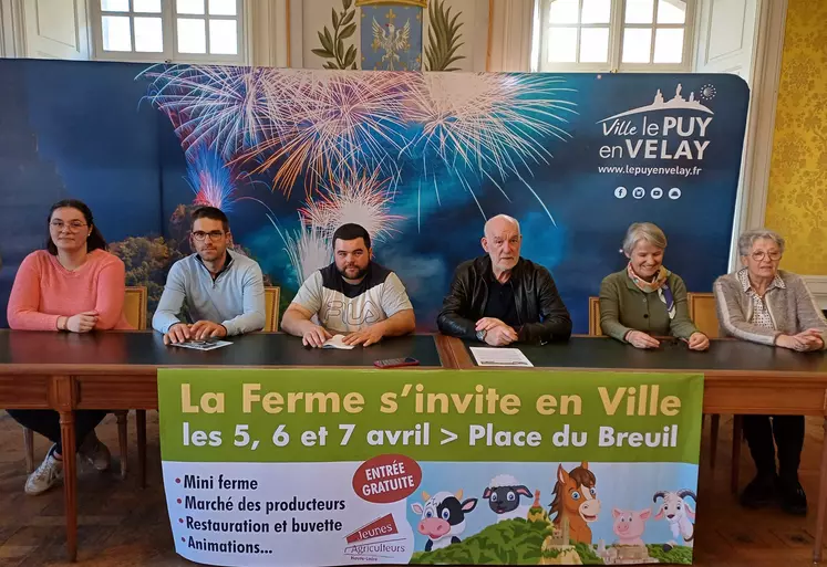 L'événement a été présenté le 22 mars en mairie du Puy.